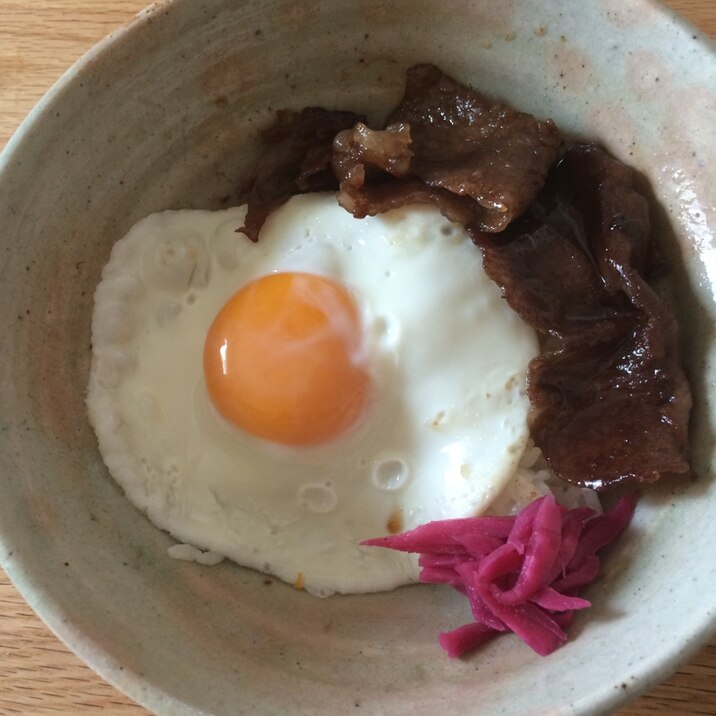 すき焼き丼